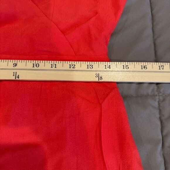 BB Dakota Short Romper Coral Zip Back Adjustable Straps Lined Shorts Size 4 - Picture 11 of 13